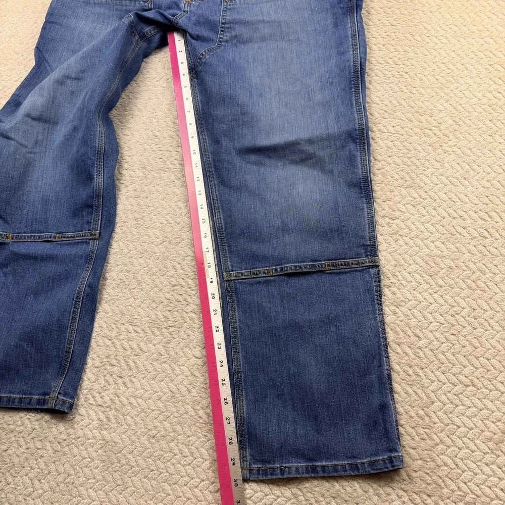 Carhartt Double Knee Rugged Flex Relaxed Fit Logger Jeans Denim  42x30 Workwear